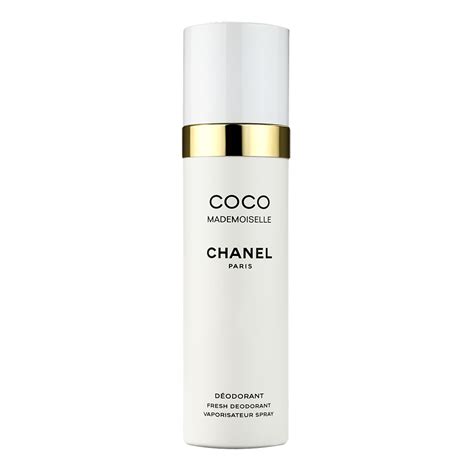 chanel allure spray deodorant|coco mademoiselle fresh deodorant spray.